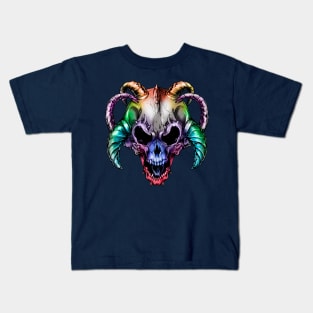 devil skull Kids T-Shirt